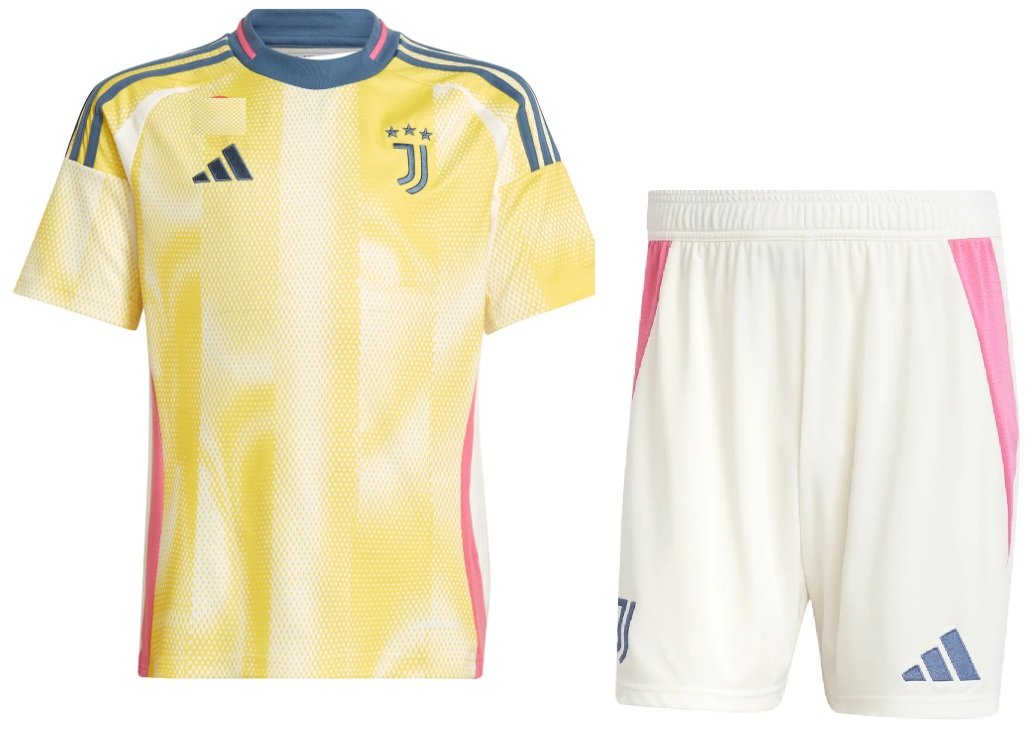 Kit infantil II Juventus 2024 2025 Adidas oficial 